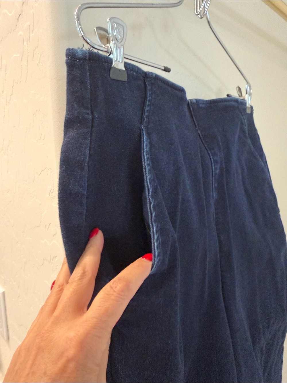 torrid dark Jean Wide Leg Pants - Picture 3 of 5